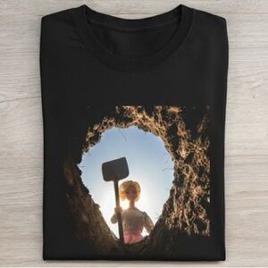 Chaos Barbie Meme Graphic Tee Edgy Aesthetic Black Unisex T-Shirt